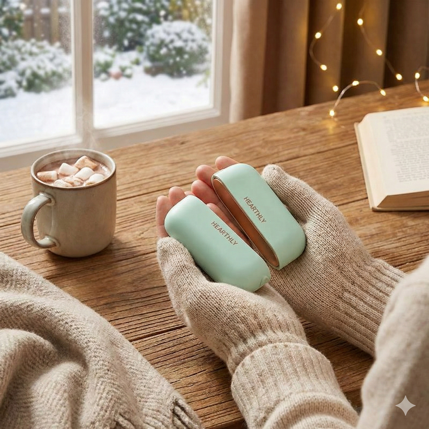 Magnetic hand warmer