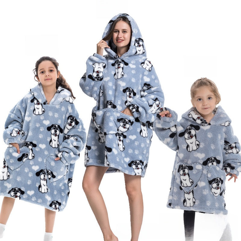 Fun Oversized hoodie blanket for Kids