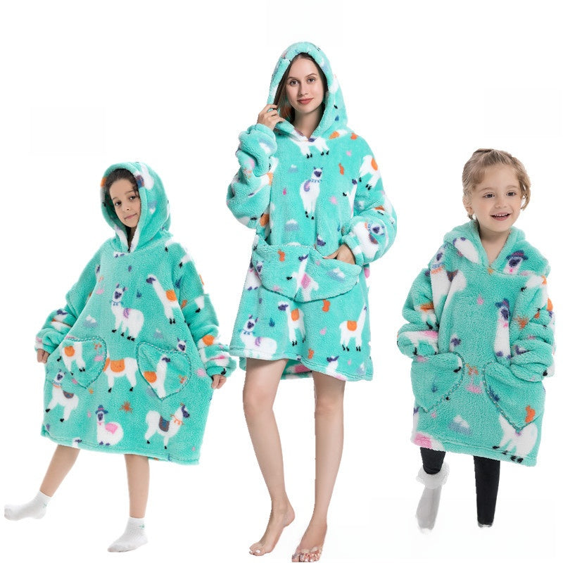 Fun Oversized hoodie blanket for Kids