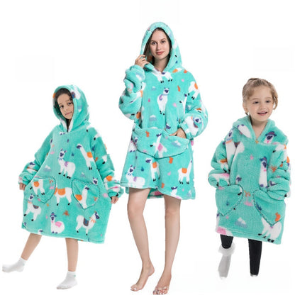 Fun Oversized hoodie blanket for Kids