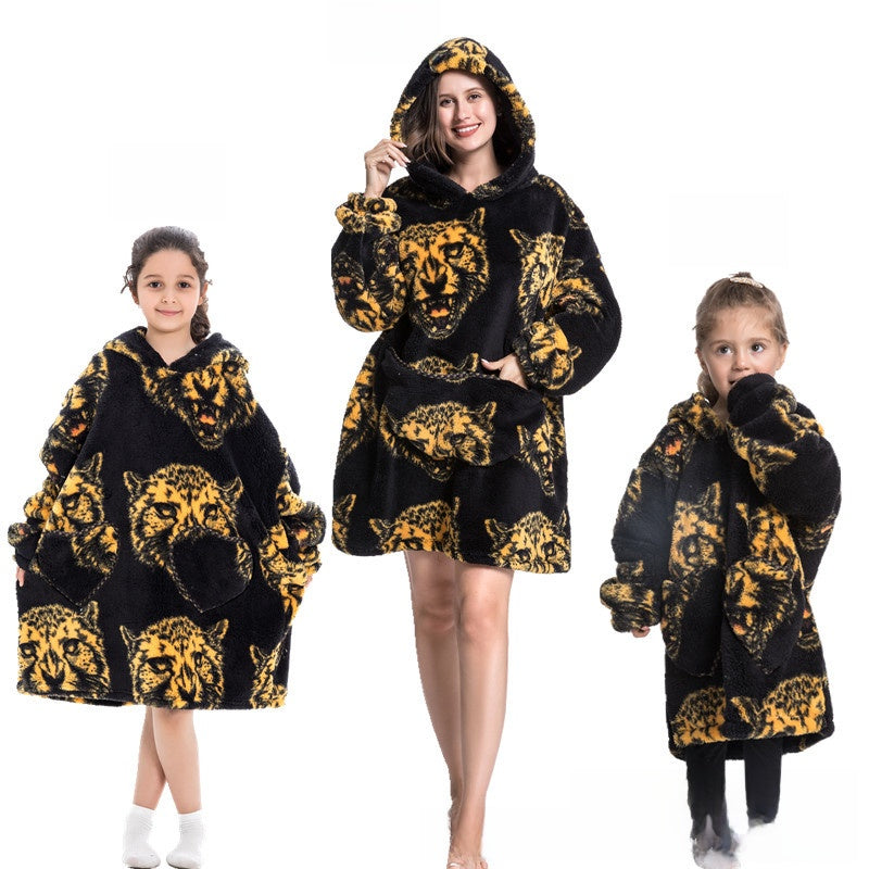 Fun Oversized hoodie blanket for Kids