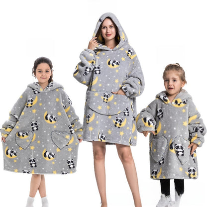 Fun Oversized hoodie blanket for Kids