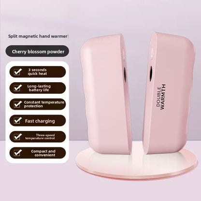 Magnetic hand warmer