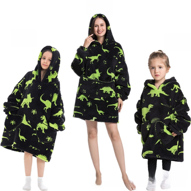 Fun Oversized hoodie blanket for Kids