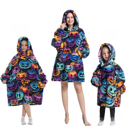 Fun Oversized hoodie blanket for Kids