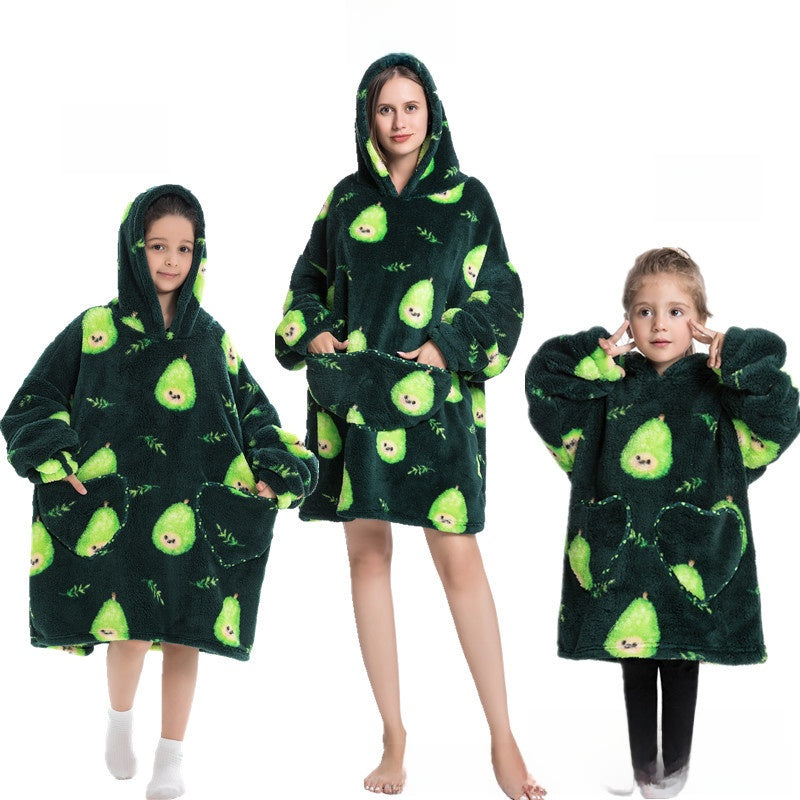 Fun Oversized hoodie blanket for Kids