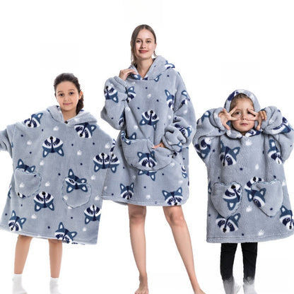 Fun Oversized hoodie blanket for Kids